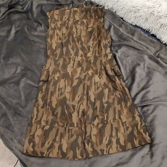 Chic Eva&Claudi button down camouflage dress - Picture 5 of 8